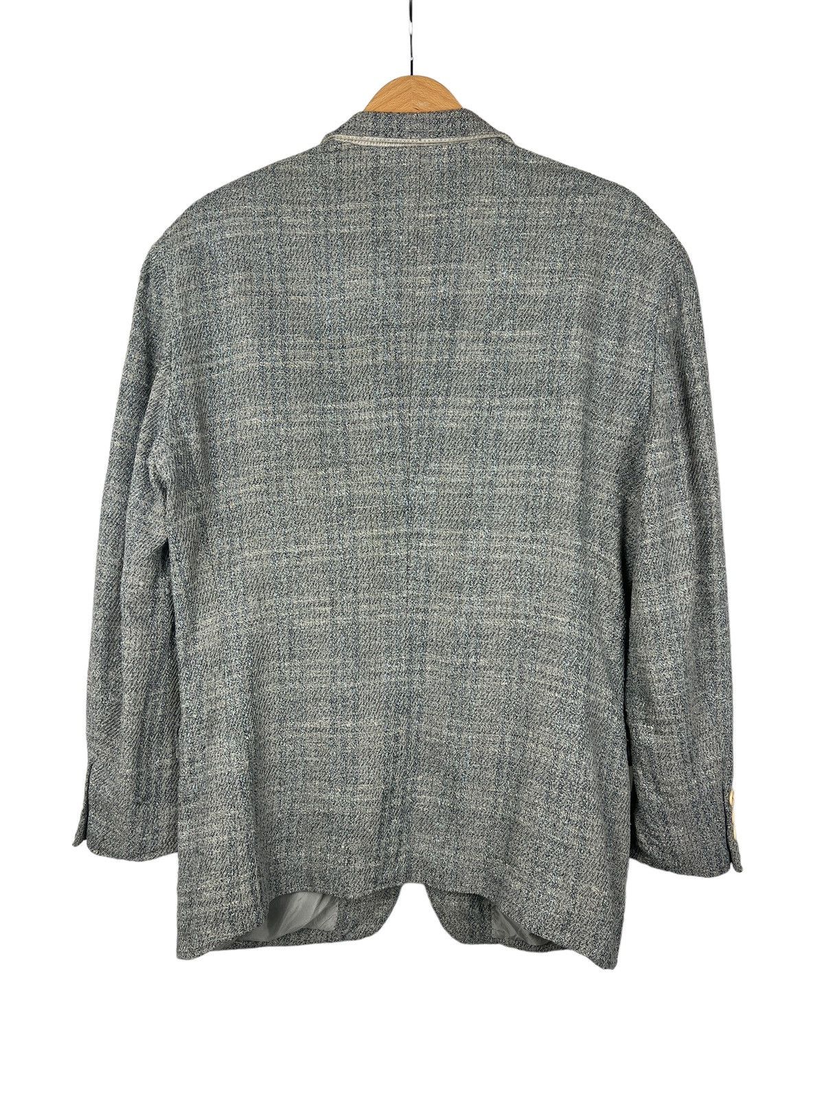 Issey Miyake Vintage Issey Miyake Men Knit Pattern Blazer Size US M / EU 48-50 / 2 - 3 Thumbnail