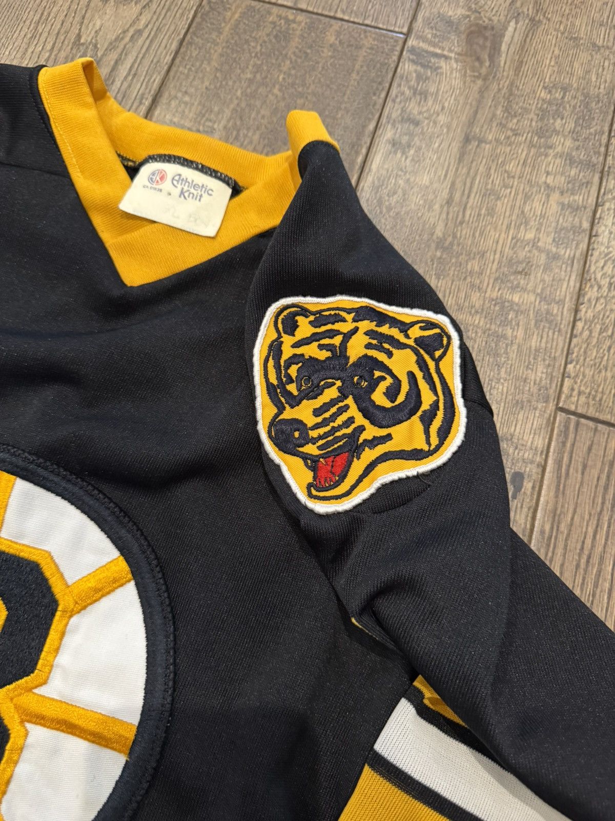 Vintage Vintage Boston Bruins Bobby Orr Athletic Knit Hockey Jersey Size XL / US 12-14 / IT 48-50 - 4 Thumbnail