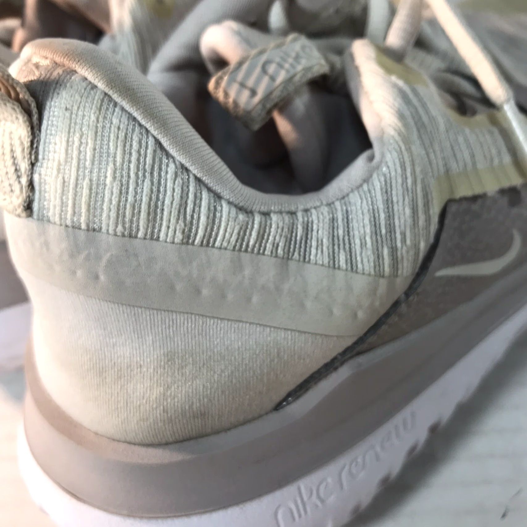 Nike Nike Renew Womens Sneakers Athletic Lace Up Low Top Casual Activewear Size 8 Beige Size US 8 / IT 38 - 5 Thumbnail