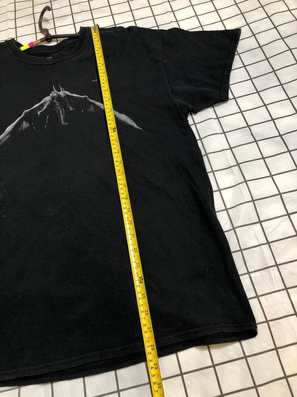 Primark Vintage Primark black T-shirt POST&CO big print Size US L / EU 52-54 / 3 - 6 Thumbnail