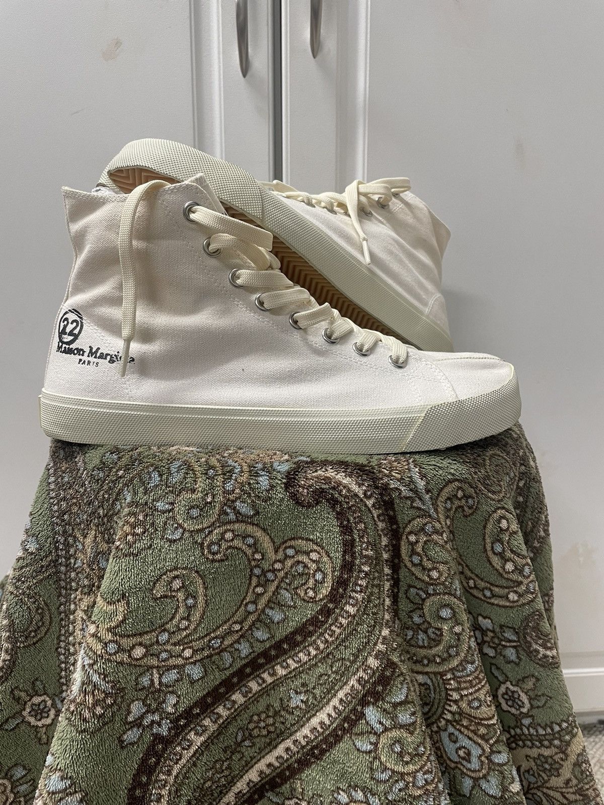Maison Margiela Tabi hightop sneakers Size US 10 / EU 43 - 4 Thumbnail