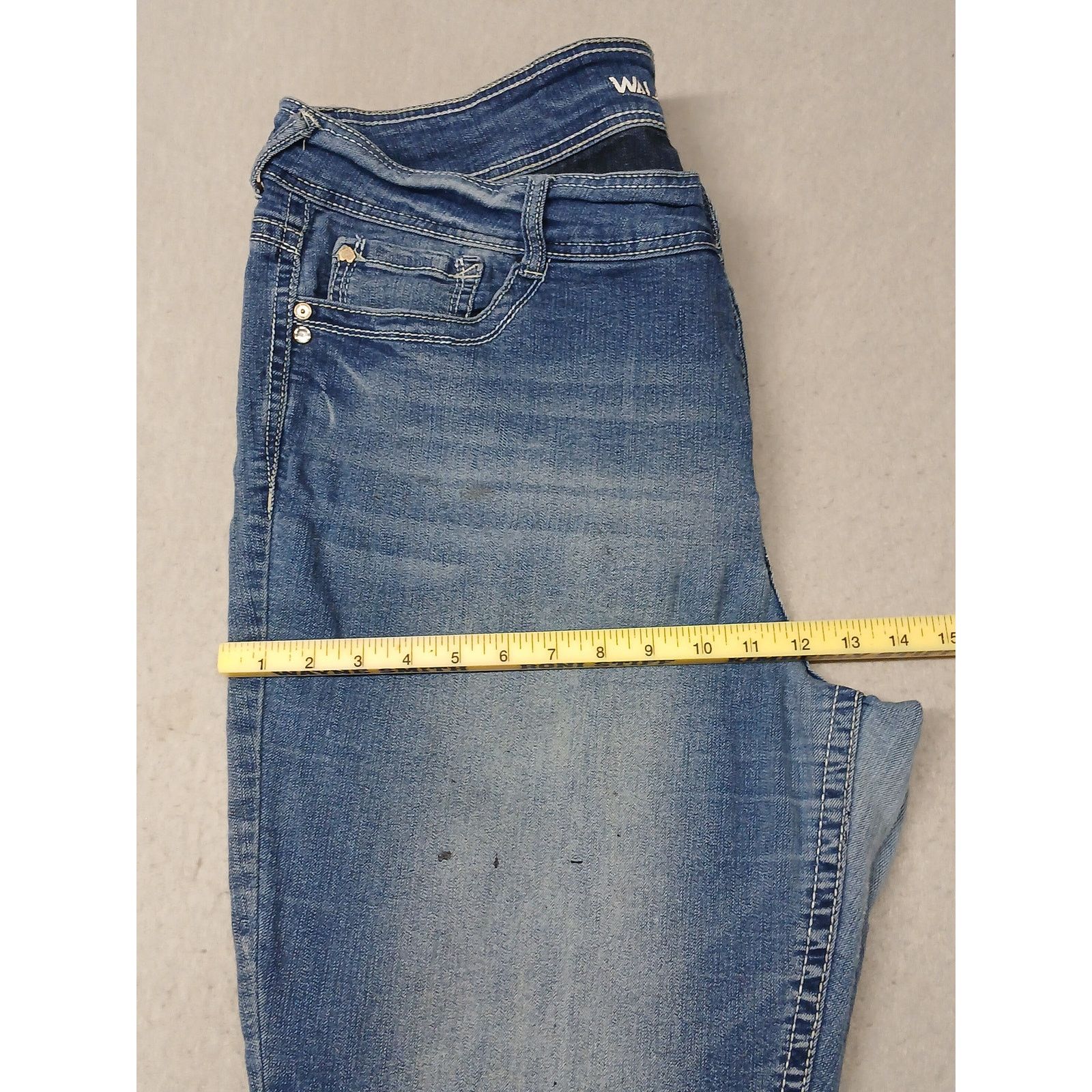 Other Wallflower (40") Vintage Relaxed Boot Cut Blue Denim Jeans Size 40" / US 18 - 3 Thumbnail