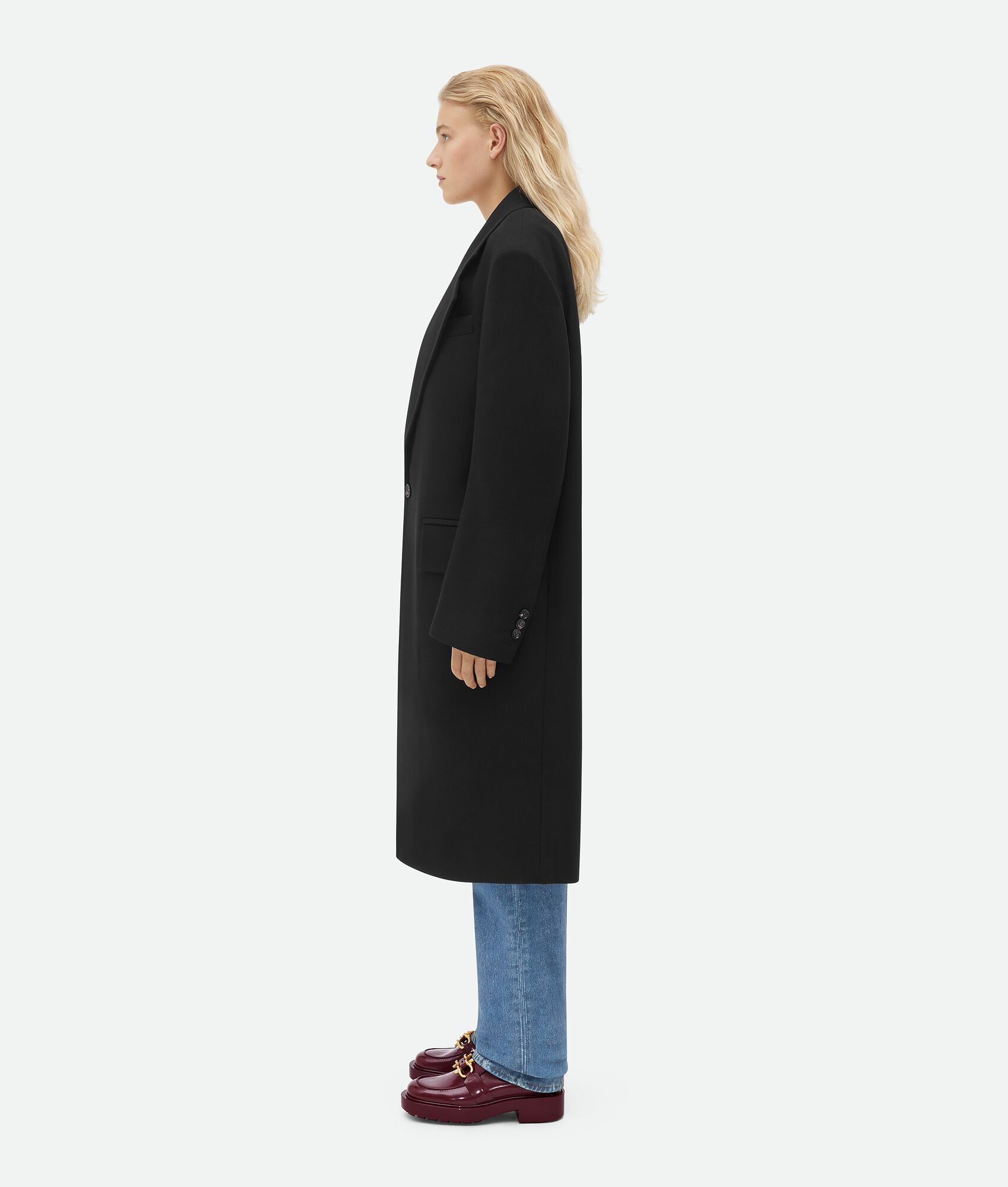 Bottega Veneta o1bcso1str0225 Monsieur Chunky Ankle Boots in Burgundy Size US 7 / IT 37 - 5 Thumbnail