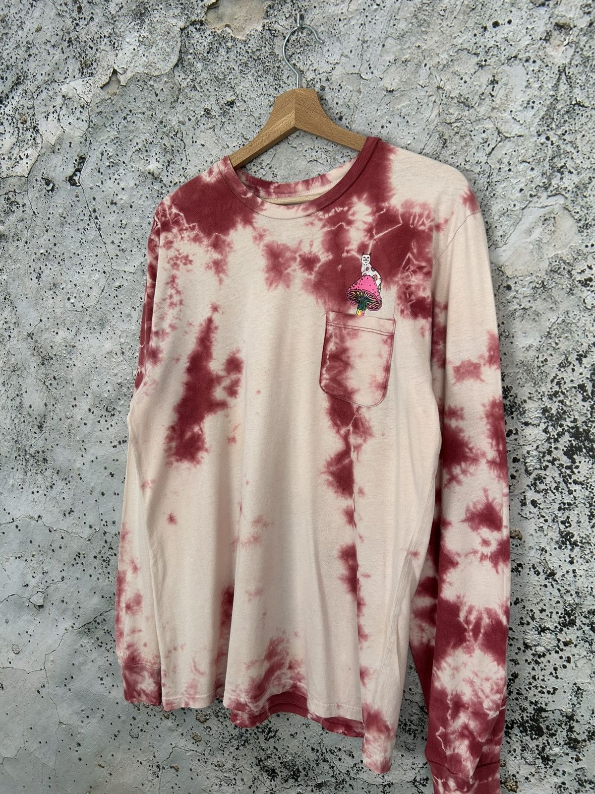 RIPNDIP RIPNDIP Tie Dye Longsleeve Mushroom Streetwear Skate Hype Size US M / EU 48-50 / 2 - 3 Thumbnail