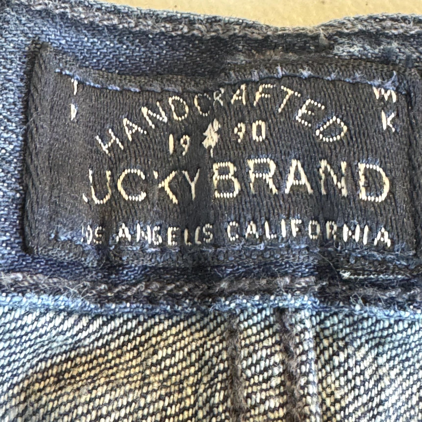 Lucky Brand Lucky Brand Jeans Mens 34x32 Blue 1 Authentic Skinny Whiskered Denim Pants Size US 34 / EU 50 - 5 Thumbnail