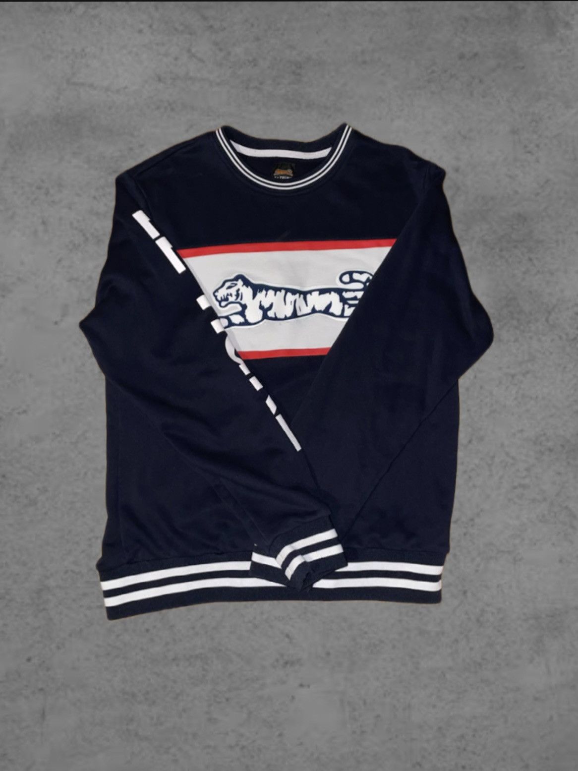 Le TIGRE Navy Le Tigre Graphic Sweatshirt Crewneck Size US L / EU 52-54 / 3 - 1 Thumbnail