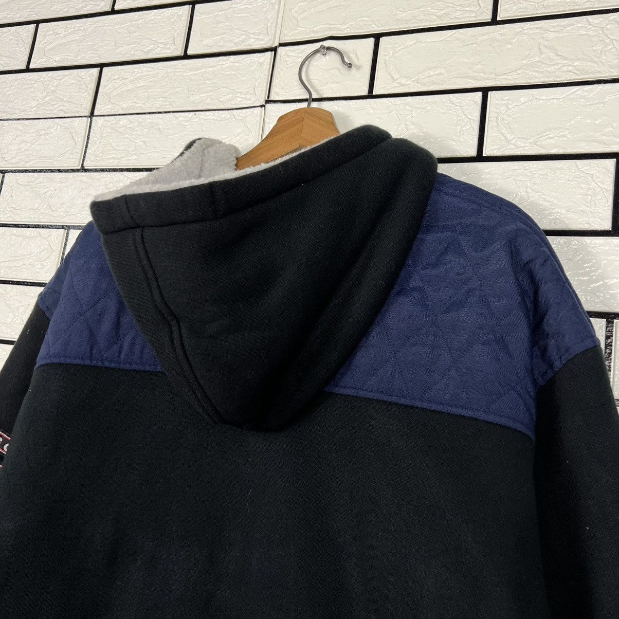 Adidas Vintage 90's ADIDAS Fleece Lined Hooded Jacket #4060-C184 Size US M / EU 48-50 / 2 - 21 Thumbnail