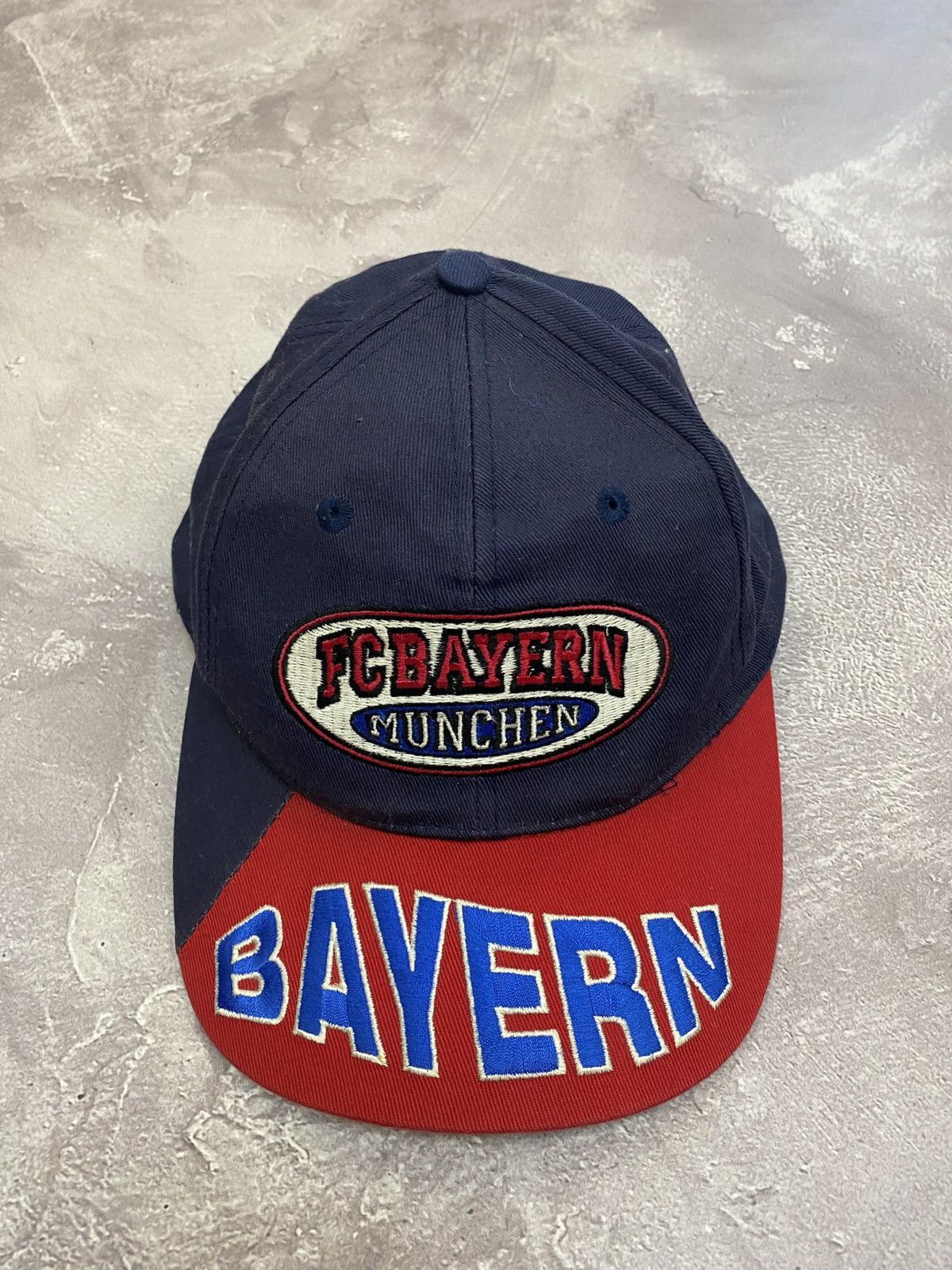 Vintage Vintage FC Bayern Munchen Cap Soccer 90s West Germany Size ONE SIZE - 2 Thumbnail