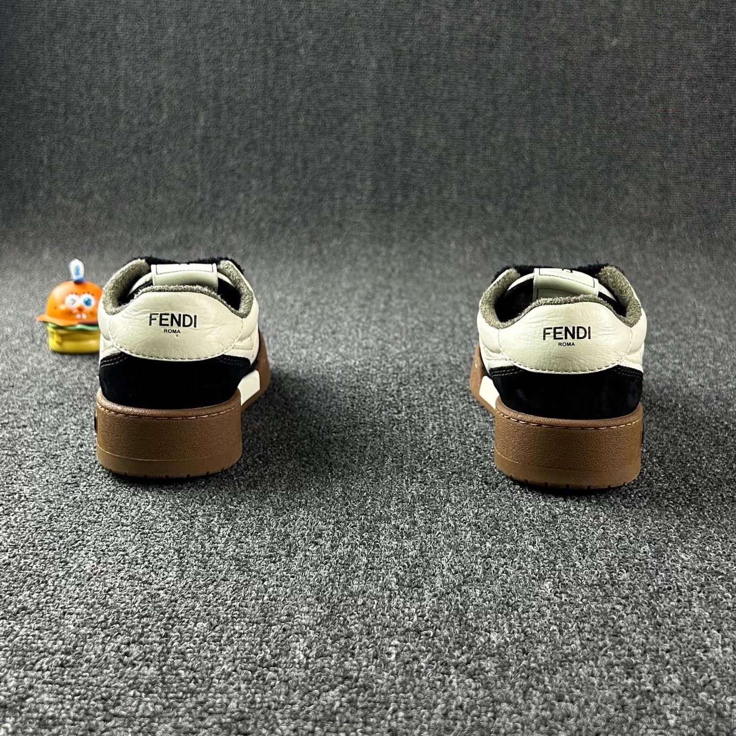 Fendi Fendi Mtach Black & White Sneakers 36 Size US 5 / IT 35 - 5 Thumbnail