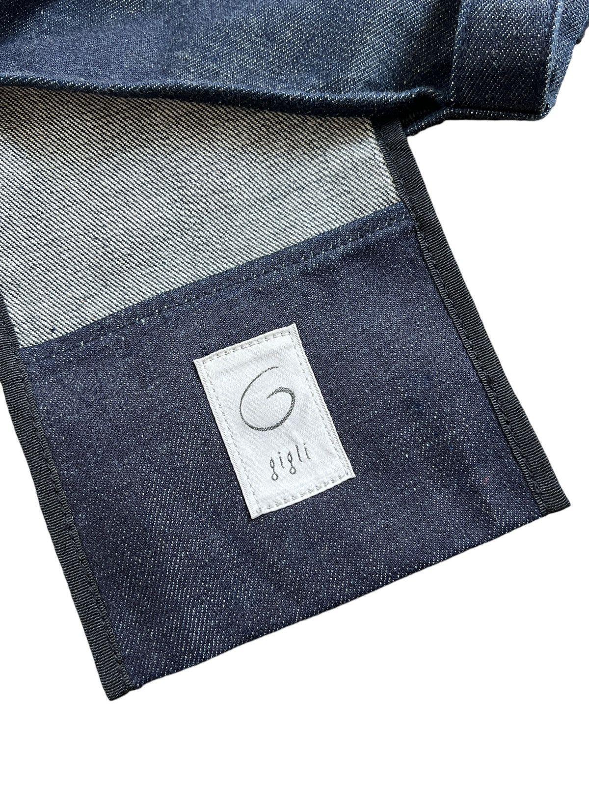 Romeo Gigli 1990’s Romeo Gigli Cyberpunk Denim Sling Bag Size ONE SIZE - 11 Thumbnail