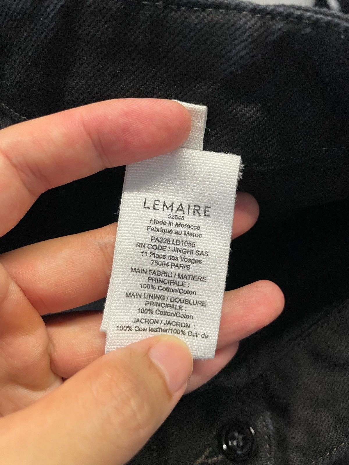 Lemaire Lemaire Twisted Belted Wide-Leg Jeans Size US 31 - 12 Thumbnail