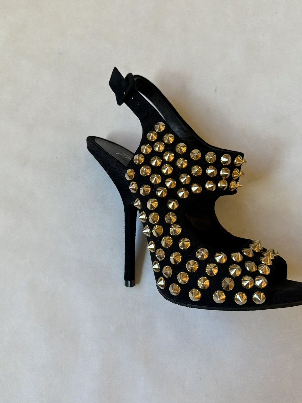 Giuseppe Zanotti Guiseppe Zanotti Studded Embellished Sandals Heels Shoes Size US 7.5 / IT 37.5 - 5 Thumbnail