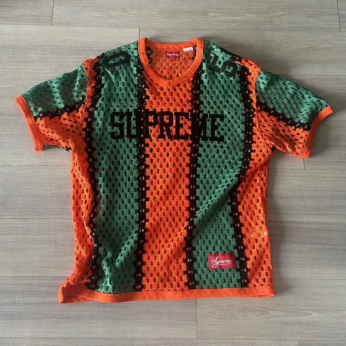 Supreme Supreme Crochet Football Jersey - SS23 - Medium | Grailed