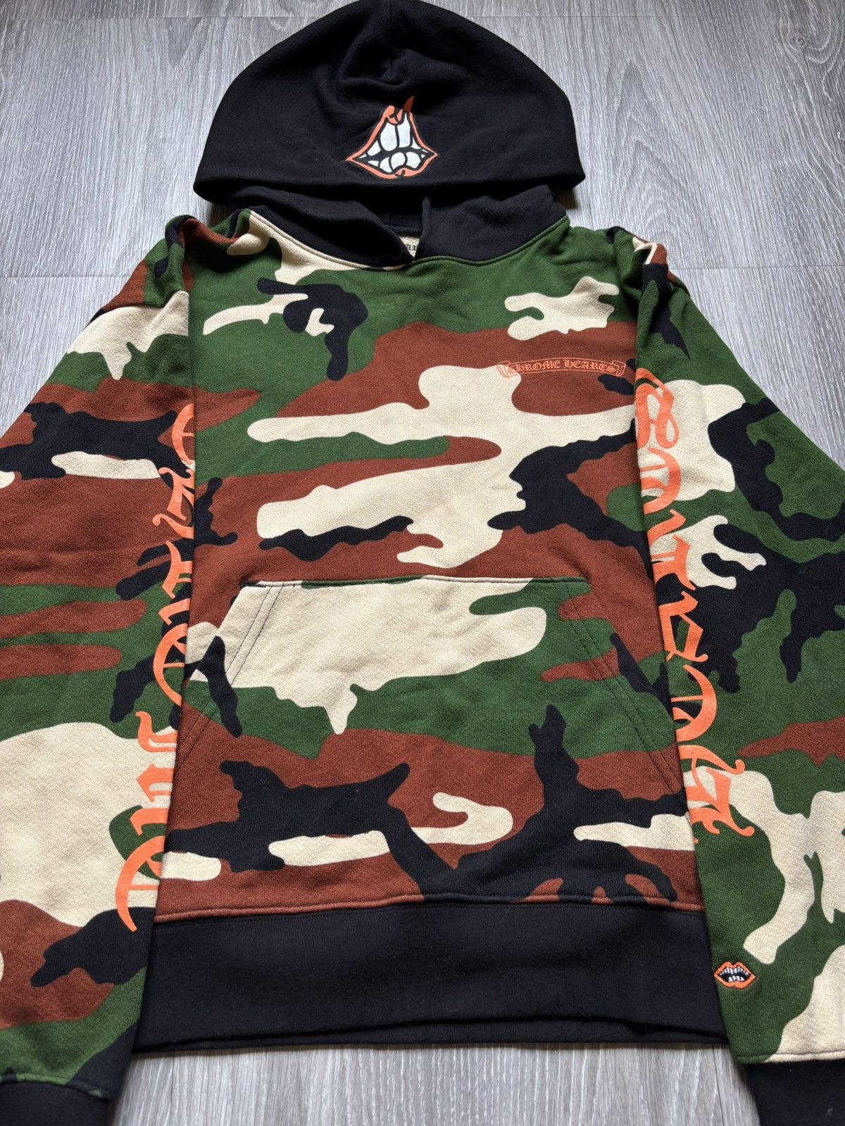 Chrome Hearts Chrome Hearts Matty Boy Camo Caution Hoodie Size US S / EU 44-46 / 1 - 3 Thumbnail