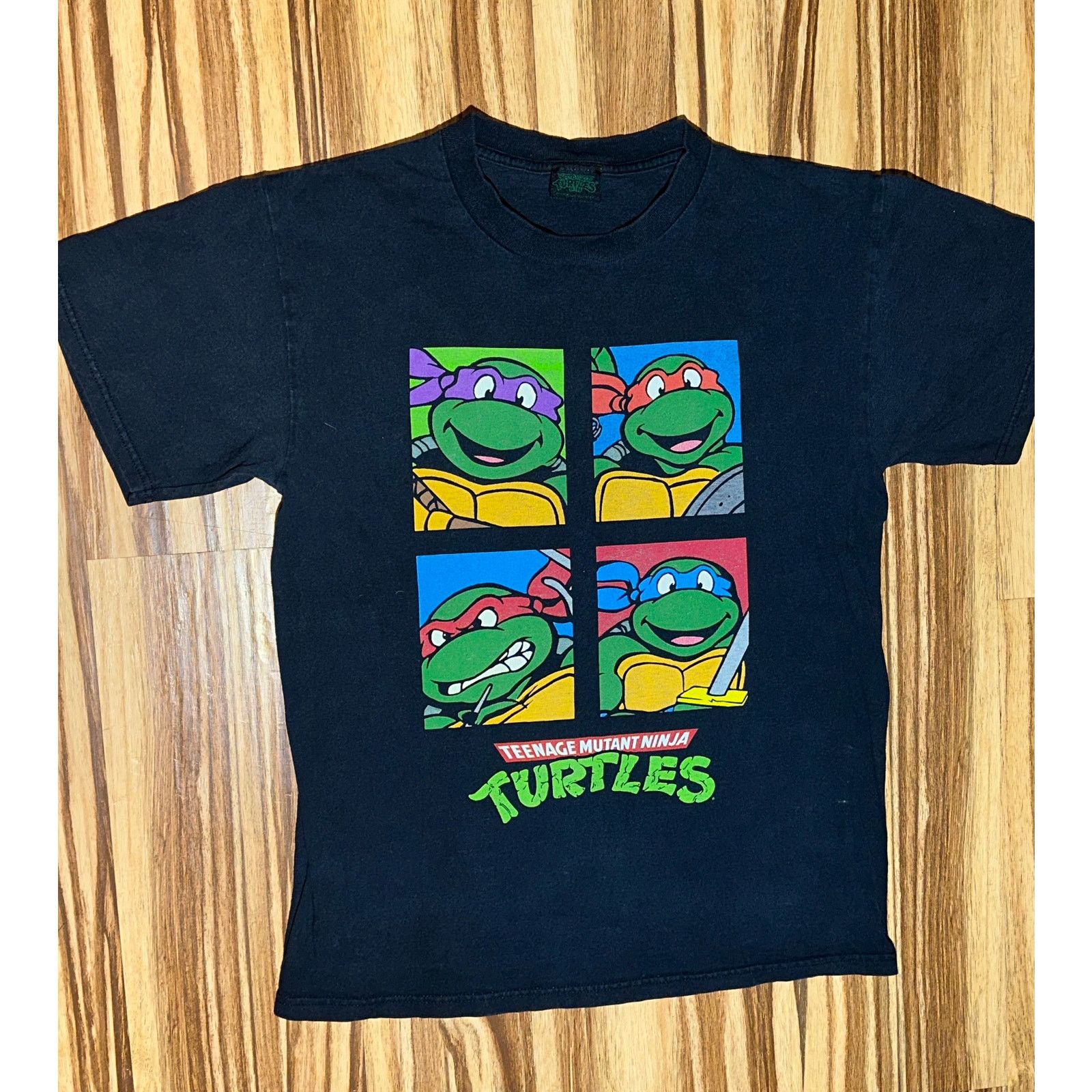& Other Stories Vintage2007 TMNT Retro Black Tshirt Size Medium Size US M / EU 48-50 / 2 - 2 Thumbnail