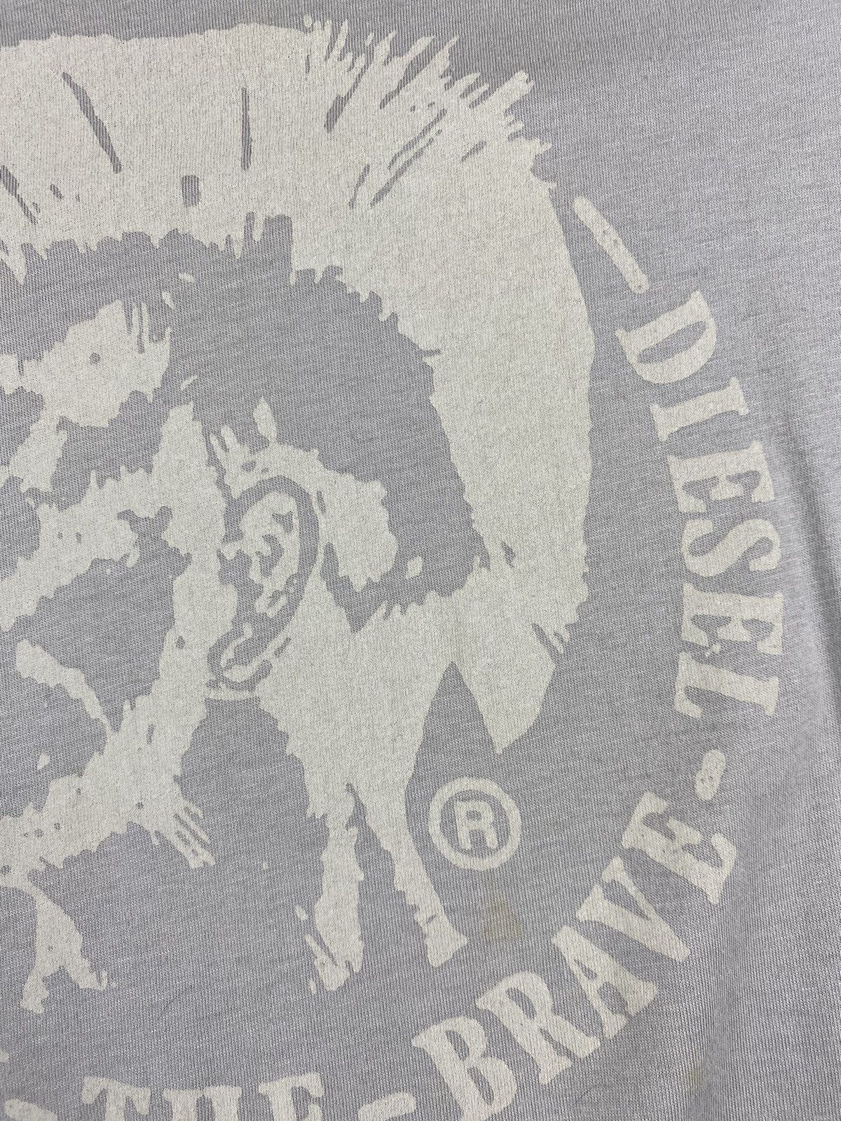 Diesel × Vintage Vintage Diesel Big Logo T Shirt Tee Size US XXL / EU 58 / 5 - 8 Thumbnail