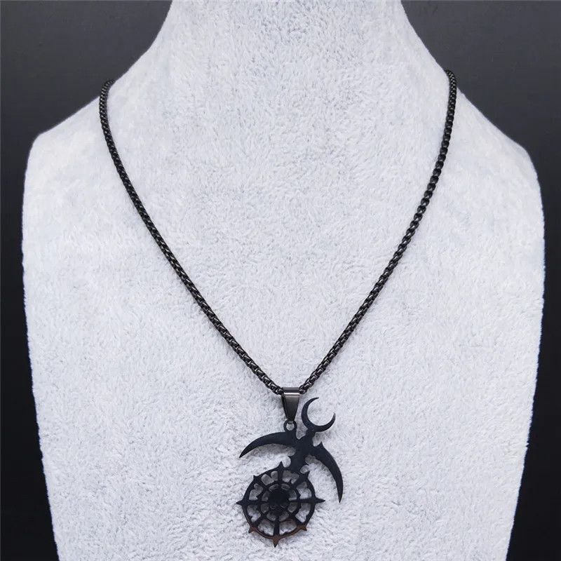 Jewelry Slaanesh Pendant Necklace Emblem Talisman Size ONE SIZE - 3 Thumbnail