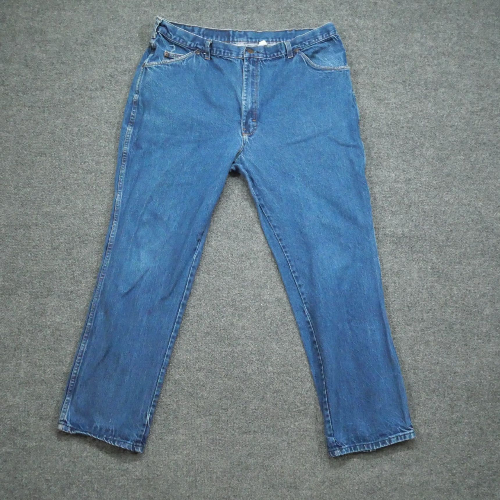 Dickies VINTAGE Dickies Jeans Mens 38x29 Blue Denim Pants 80s Jeans Mens 38 29 Blue Denim 80s Relaxed Straight Vintage Mens Blue Jeans - Branders 80s Size US 38 / EU 54 - 2 Thumbnail
