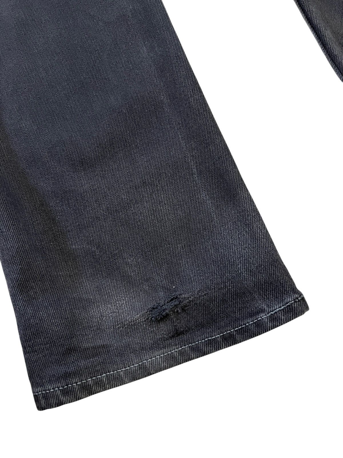 Japanese Brand × Nonnative Nonnative Black Washed Distressed Jeans Size US 34 / EU 50 - 4 Thumbnail