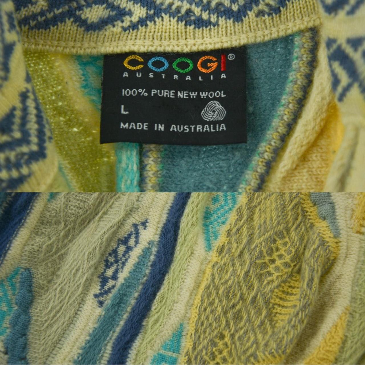 Coogi Vintage Coogi Q Zip Knit Jumper Size M Size US L / EU 52-54 / 3 - 4 Thumbnail