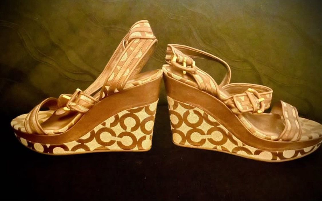 Coach Coach Maralee Wedges Size US 9 / IT 39 - 2 Thumbnail