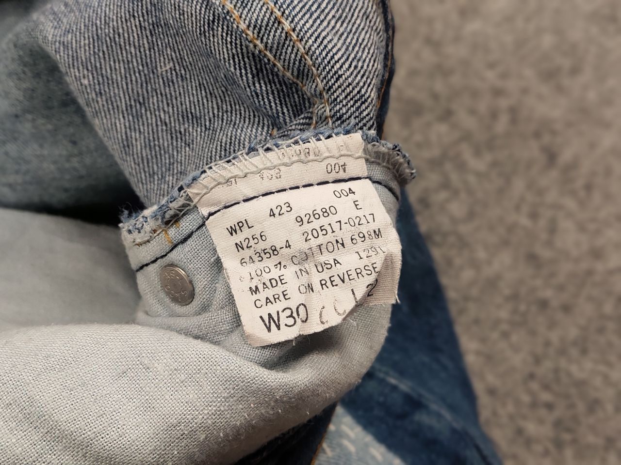 Levi's Vintage 90's levis 517 Sashiko Japan Patchwork Denim Jeans Size US 30 / EU 46 - 15 Thumbnail