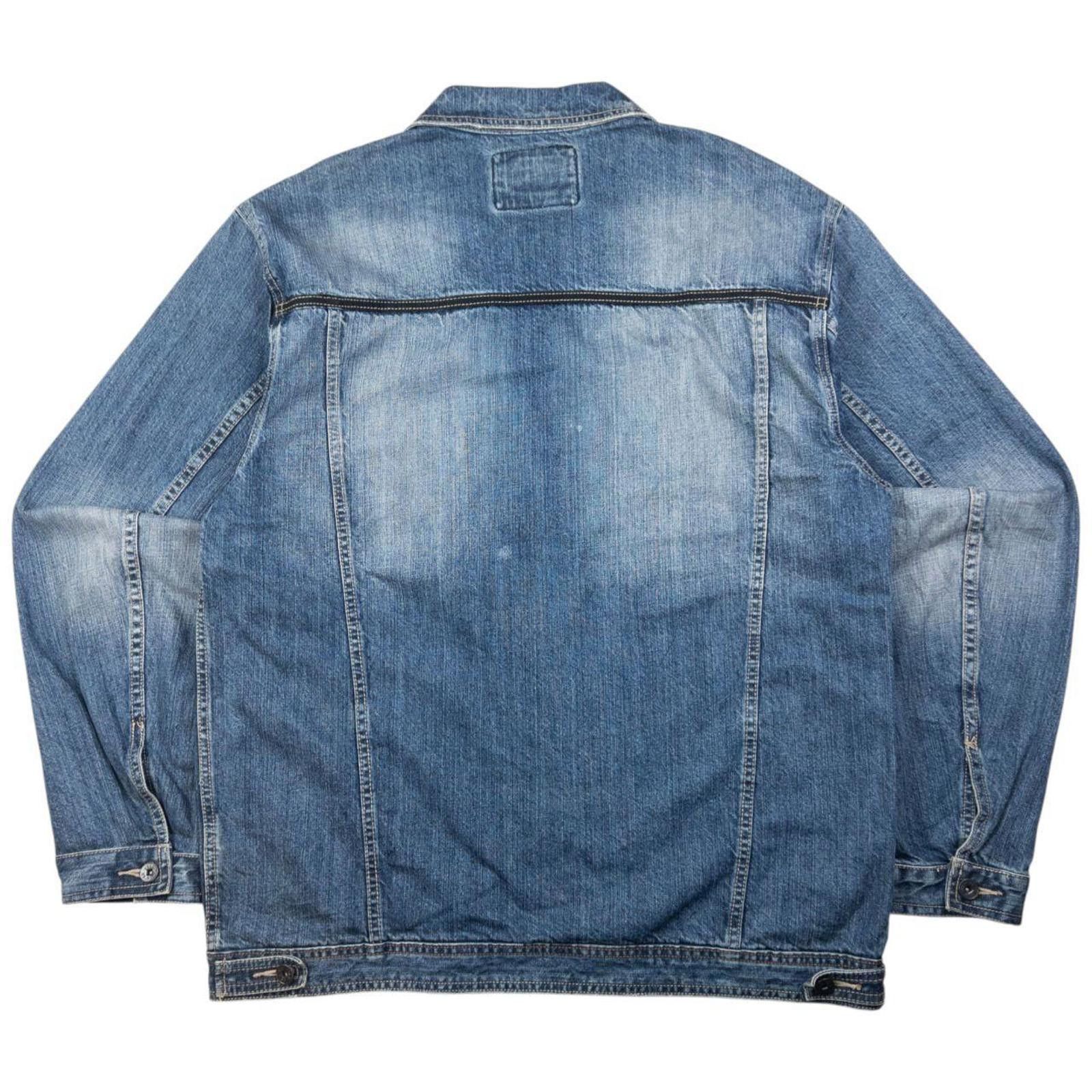 Marithe + Francois Girbaud Vintage Marithe + Francois Girbaud Zip Up Denim Jacket XXL Size US XXL / EU 58 / 5 - 2 Thumbnail