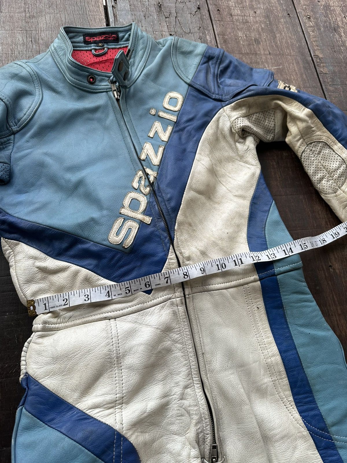 Japanese Brand Spazzio leather racing jacket Size US XS / EU 42 / 0 - 18 Thumbnail