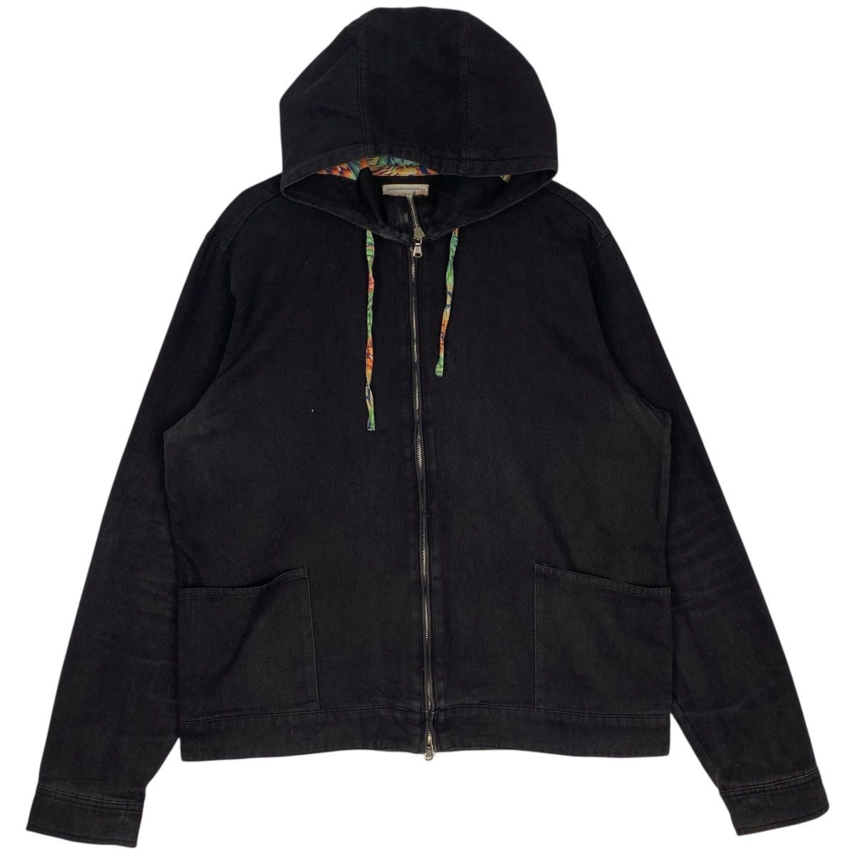 Vintage Vintage Health Knit Product Full Zip Hoodie Sweater Black… Size US L / EU 52-54 / 3 - 1 Thumbnail