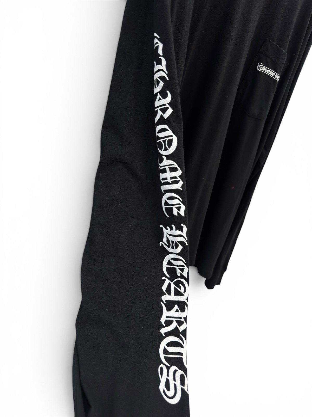 Chrome Hearts Chrome Hearts Black Scroll Long Sleeve Shirt Size US XXL / EU 58 / 5 - 4 Thumbnail