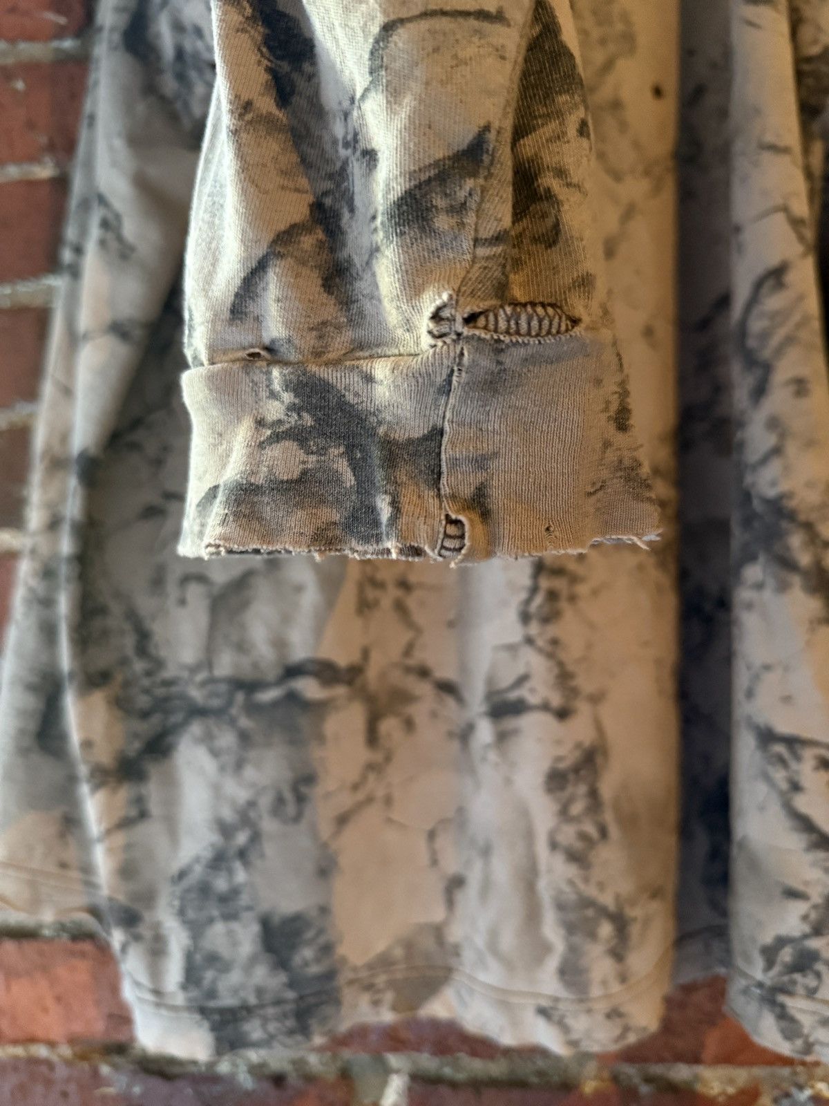 Vintage Real tree thrashed camo shirt Size US XXL / EU 58 / 5 - 7 Thumbnail