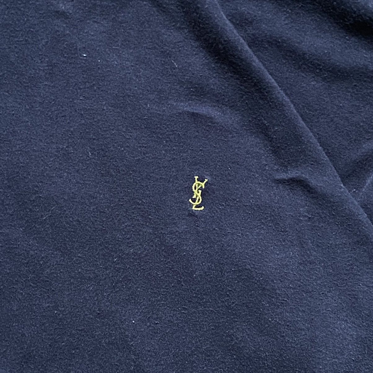 Vintage × Yves Saint Laurent VINTAGE YVES SAINT LAURENT TURTLE NECK SWEATSHIRT Size US M / EU 48-50 / 2 - 2 Thumbnail