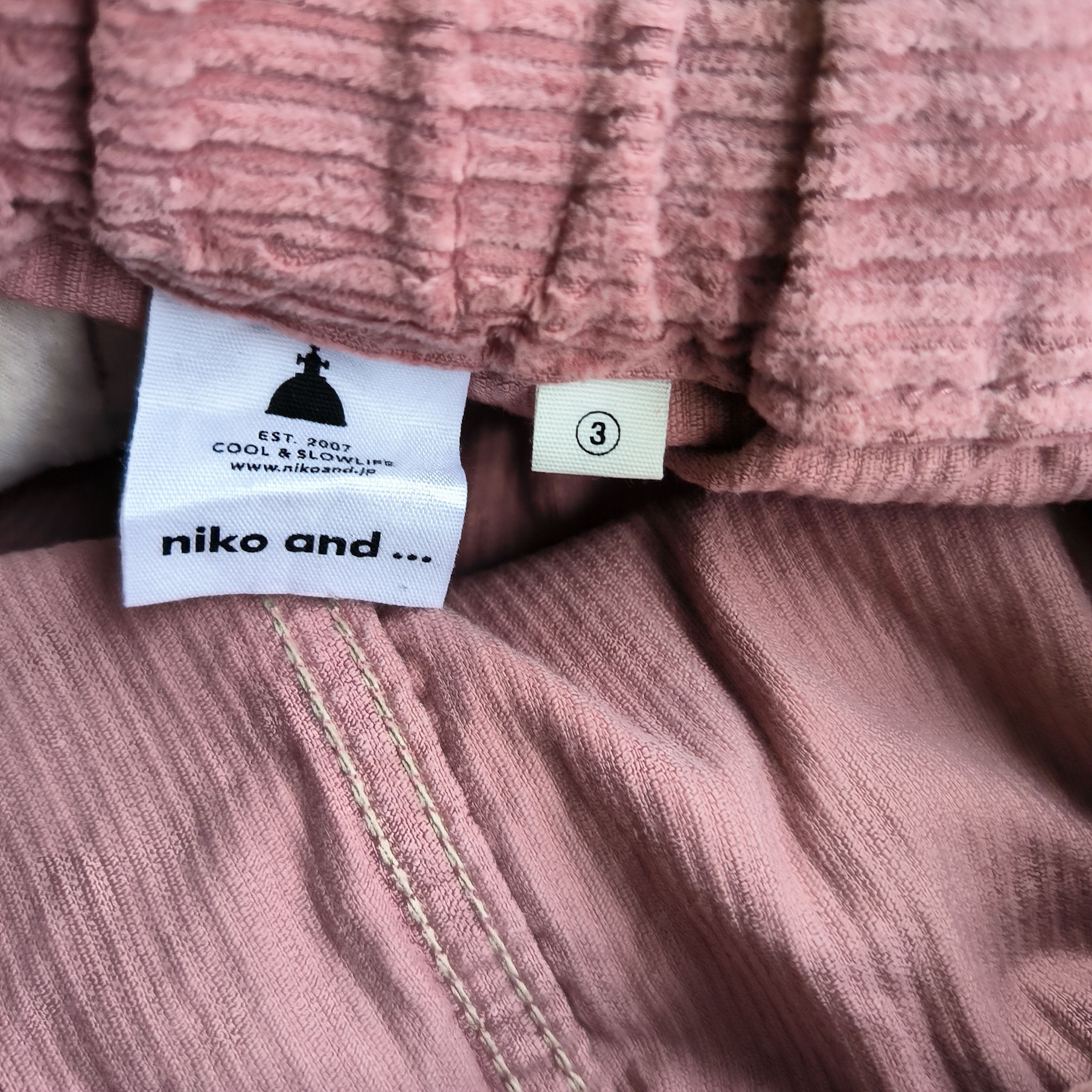 Japanese Brand Niko and... Corduroy Shorts Size US 33 - 3 Thumbnail