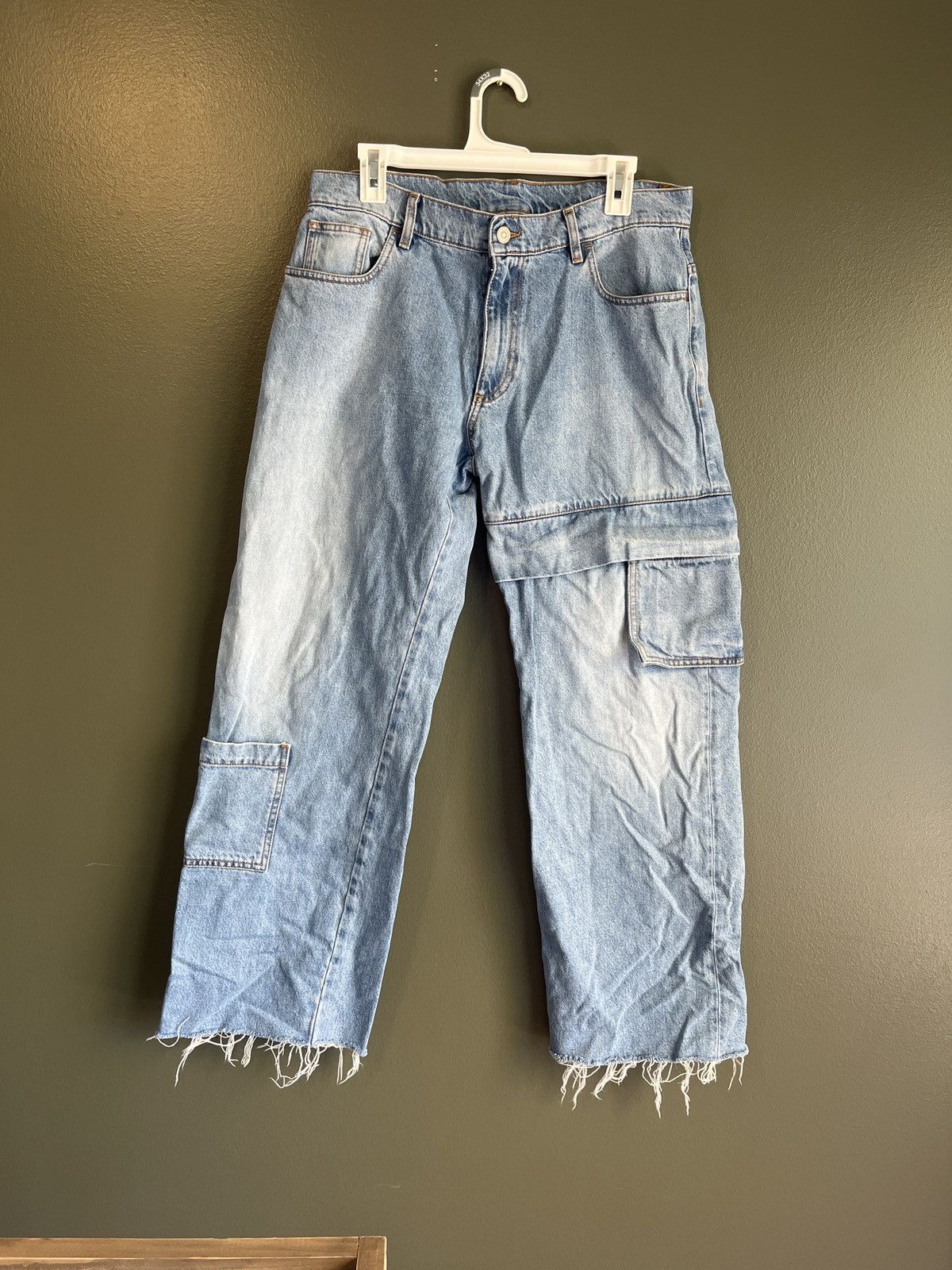 1017 ALYX 9SM Alyx cargo denim Size US 32 / EU 48 - 1 Thumbnail