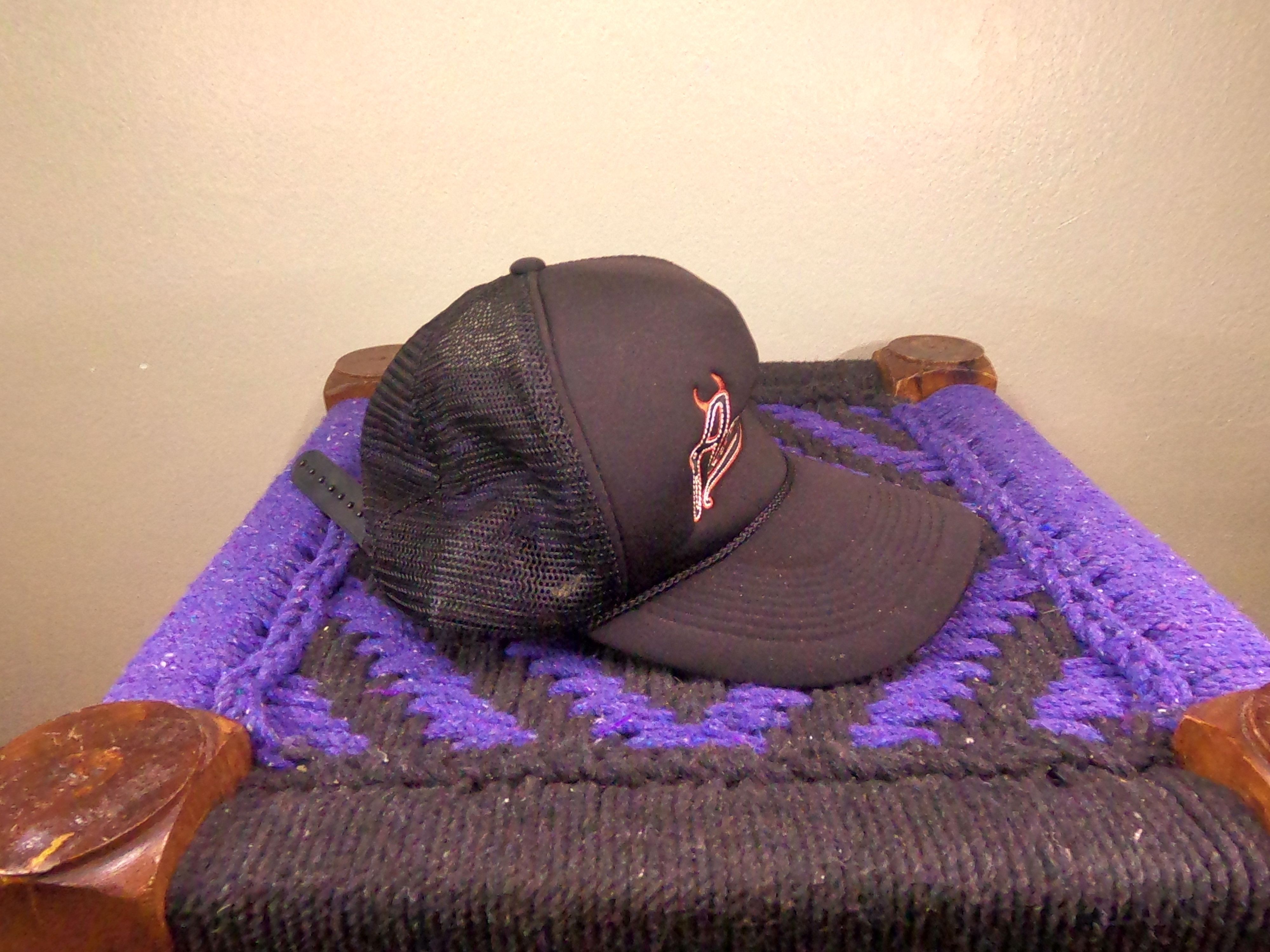 MLB Astros MLB Devil Stitching Trucker hat Size ONE SIZE - 2 Thumbnail