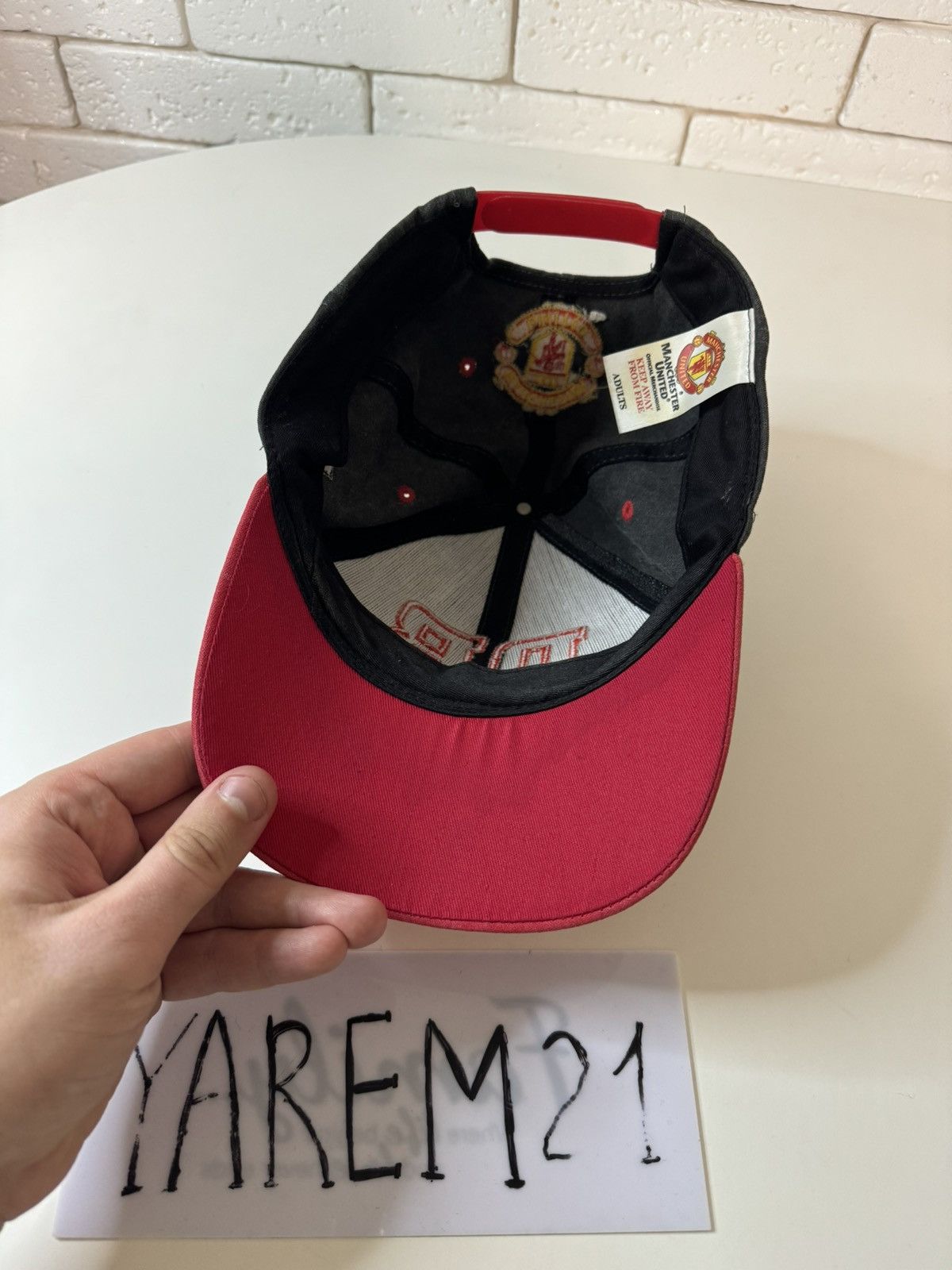 David Beckham Manchester United Sign By David Beckham vintage cap hat Size ONE SIZE - 5 Thumbnail