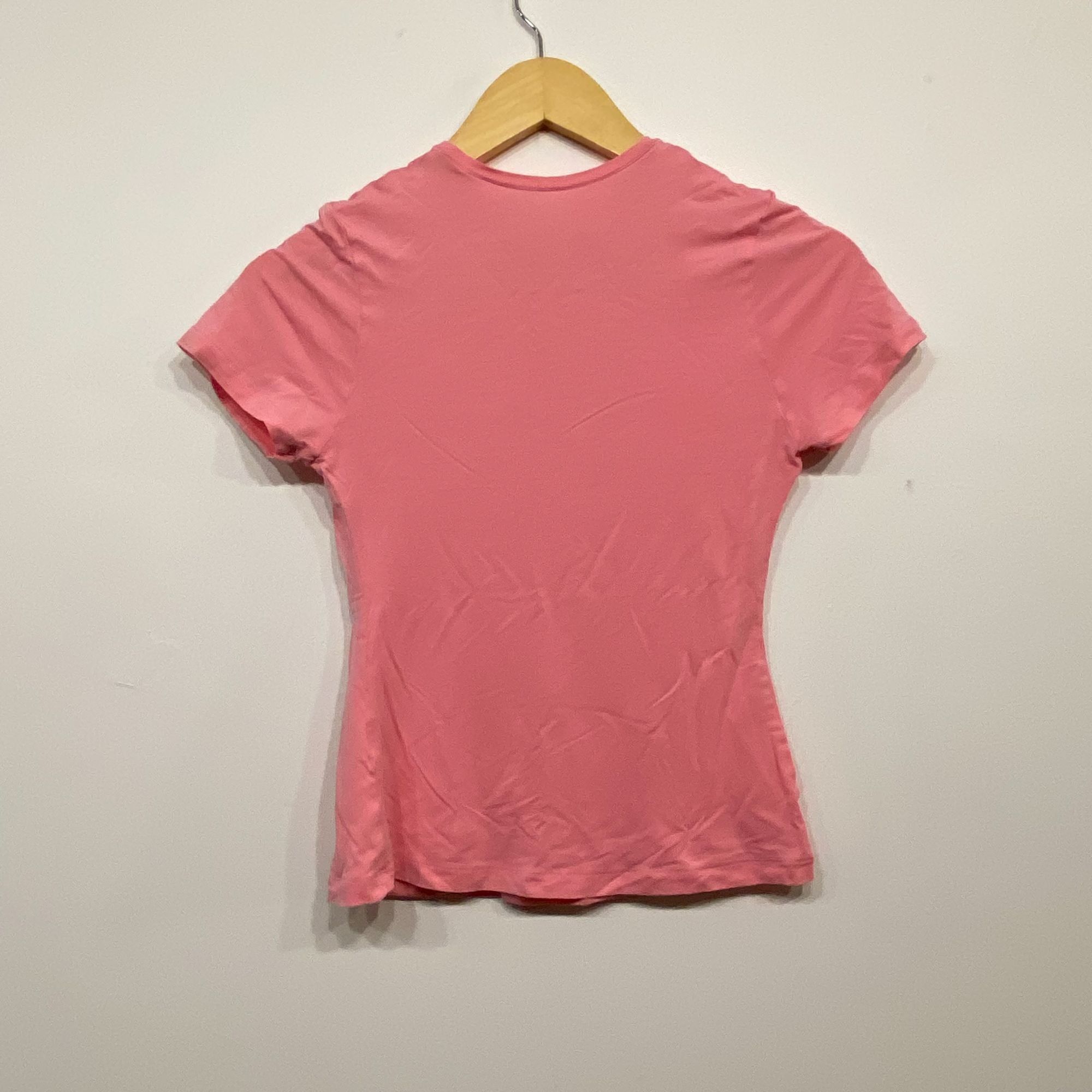 Other Organic Basics Pink Crew Neck Tight and Stretchy Baby Tee Si Size M / US 6-8 / IT 42-44 - 2 Thumbnail