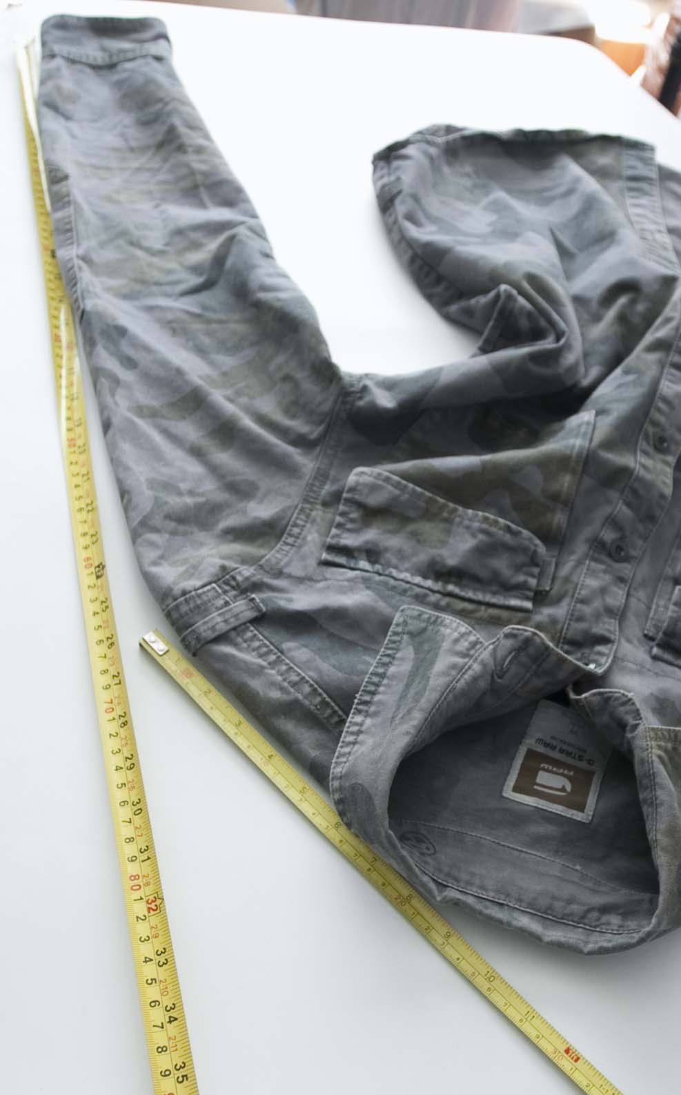 G-Star G Star Heavy Shirt Camo Denim Size S/M Fading Gray / Green Size US M / EU 48-50 / 2 - 7 Thumbnail