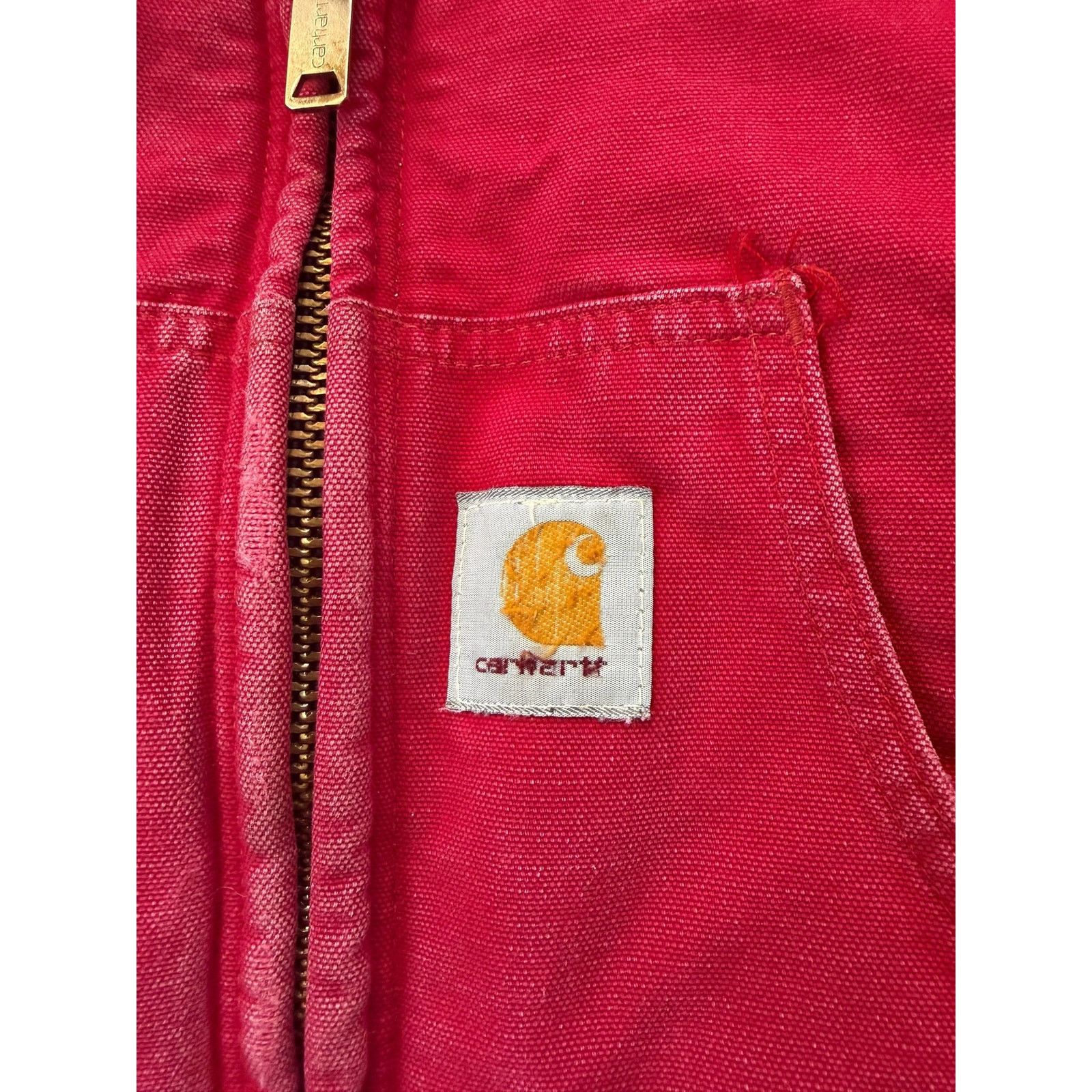 Carhartt RASPERRY RED CARHARTT ACTIVE HOODED JACKET Size US M / EU 48-50 / 2 - 4 Thumbnail