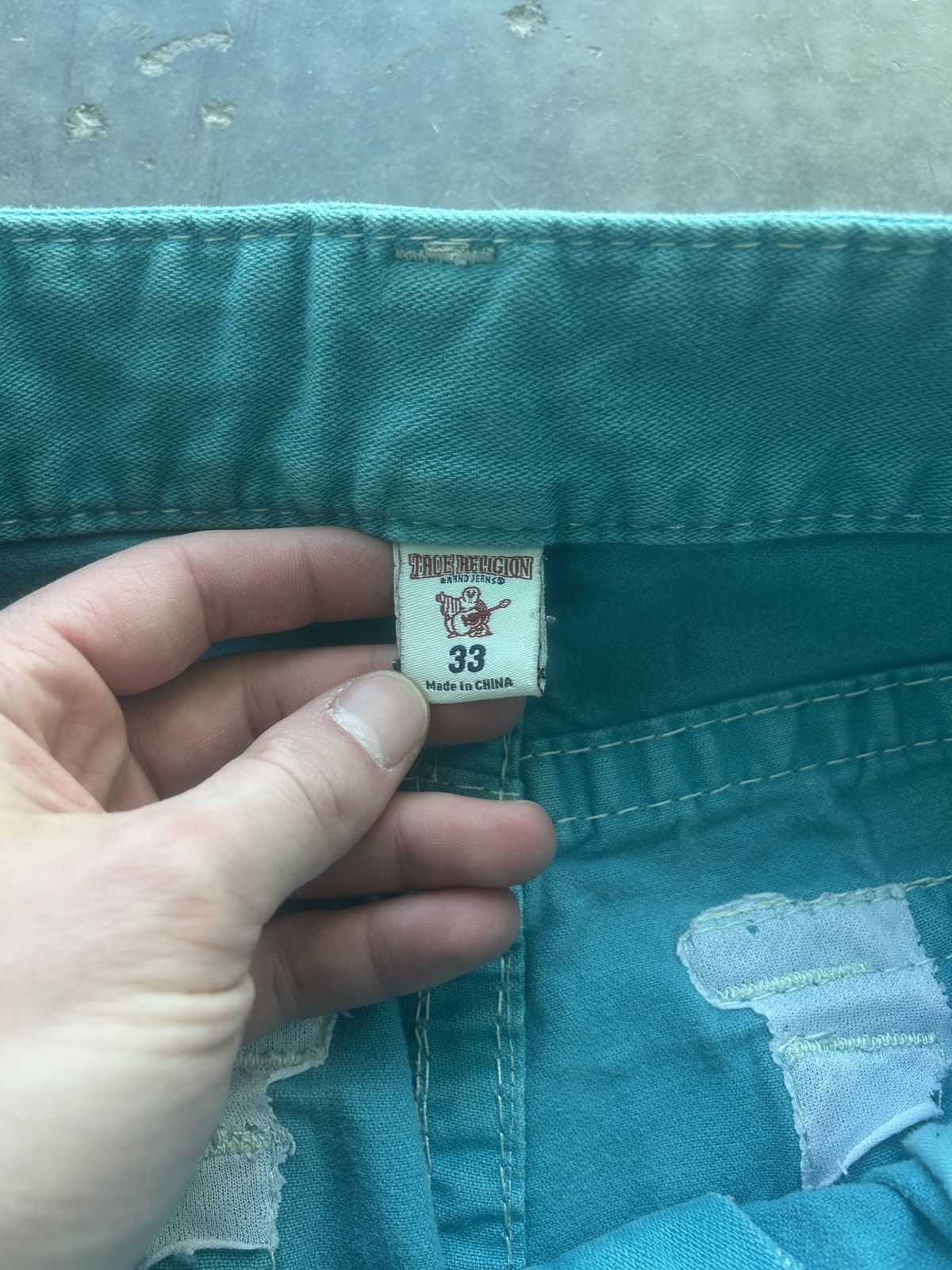 True Religion × Vintage Vintage Y2K True Religion Cut Off Shorts Size US 33 - 6 Thumbnail