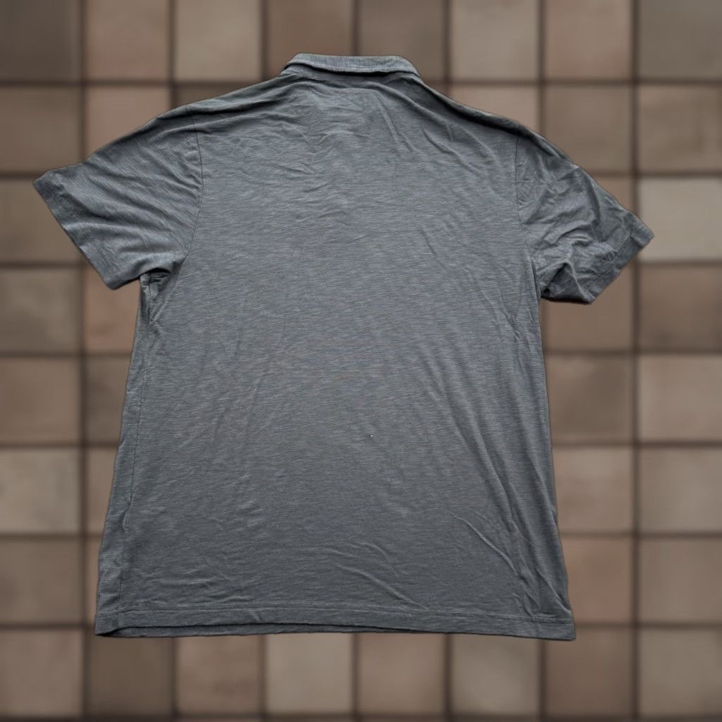 TravisMathew TravisMathew Polo Shirt Mens XL Gray Performance Stretch Pocket Golf Size US XL / EU 56 / 4 - 1 Thumbnail