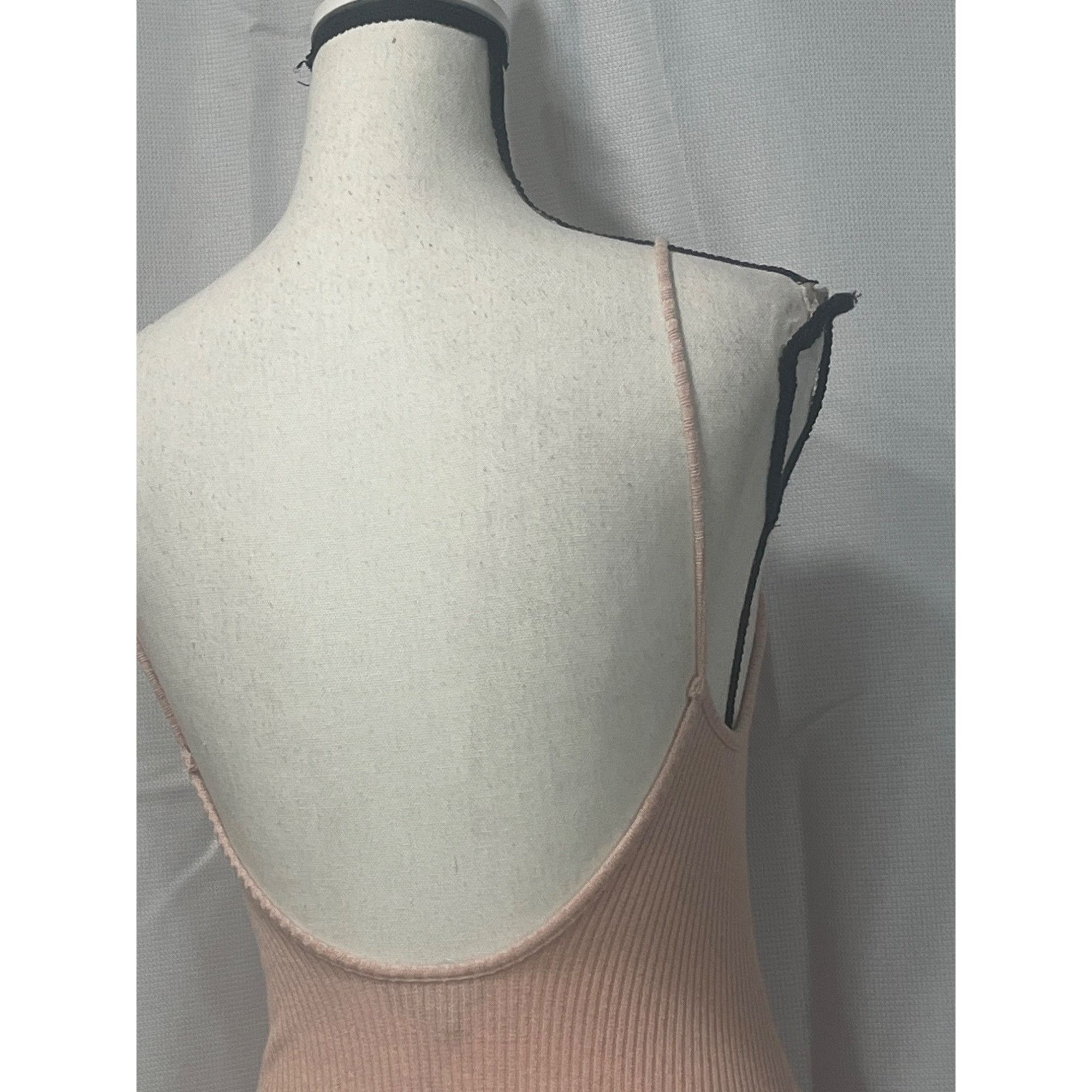 Topshop Women's Topshop Rib Scoop Back Dress, Size 2 US (fits Like 0 Size XS / US 0-2 / IT 36-38 - 12 Thumbnail