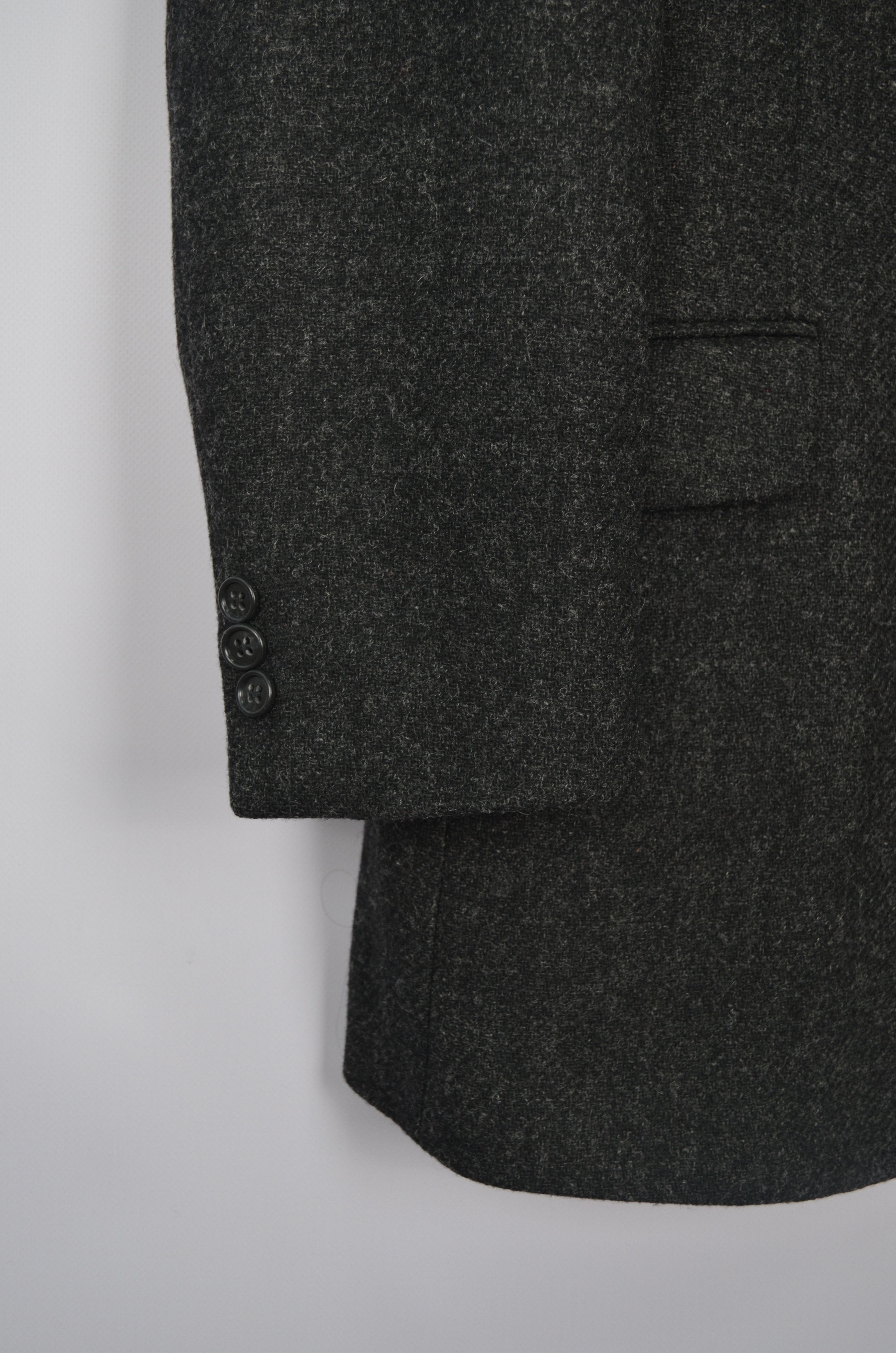 Designer Walker Slater Tweed Jacket Blazer Grey 100% Wool Size 44/XL Size 44R - 5 Thumbnail