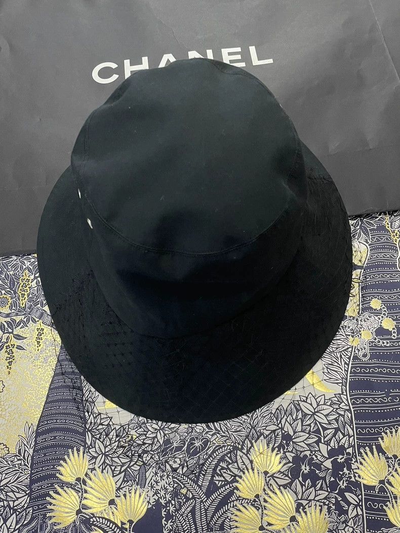 Dior Dior Black Mesh Bucket Hat - dmc Size ONE SIZE - 1 Thumbnail