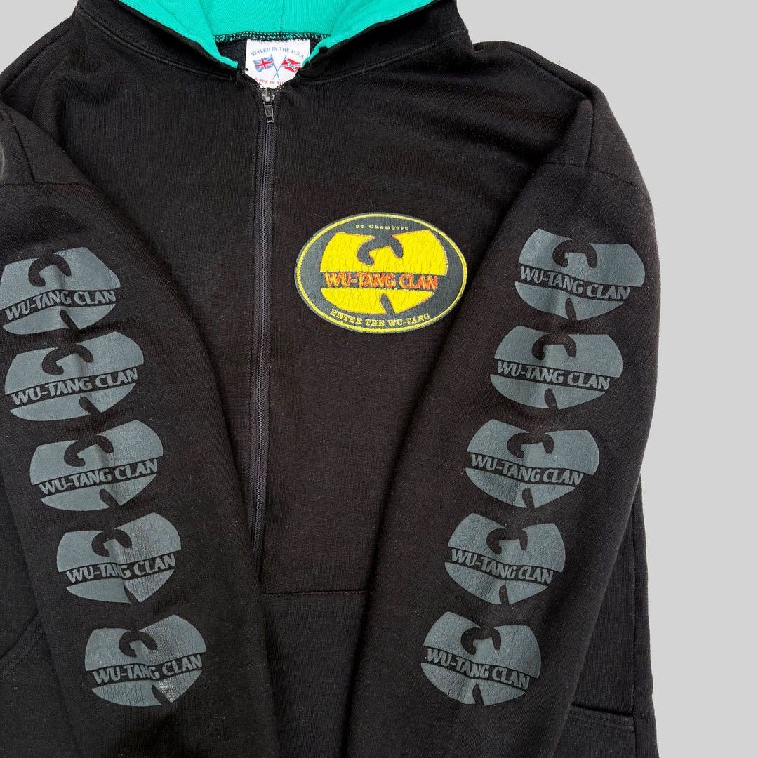 Wu-Tang Clan Wu Tang Clan 1990 90s Vintage 36 Chambers Rap Rare Hoodie Size US XL / EU 56 / 4 - 4 Thumbnail