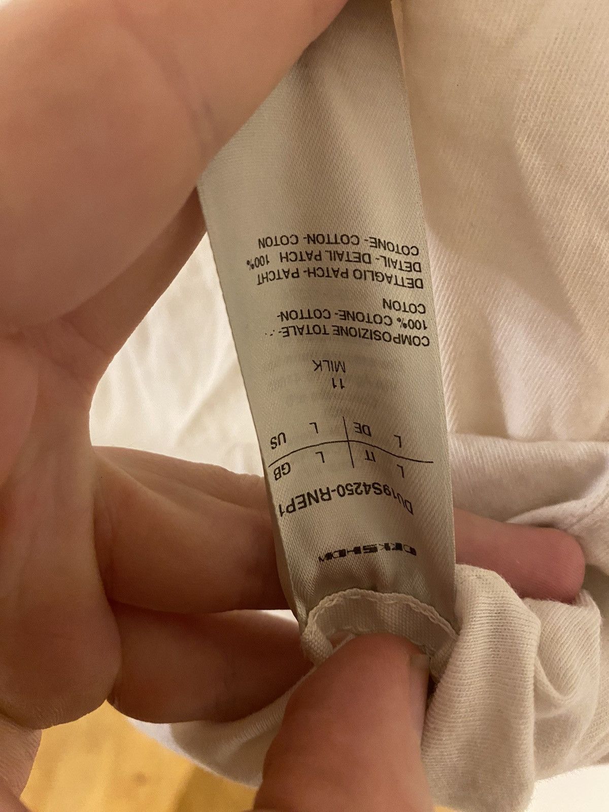 Rick Owens Drkshdw Rick Owens DRKSHDW Praying To The Aliens Shirt Size US L / EU 52-54 / 3 - 7 Thumbnail
