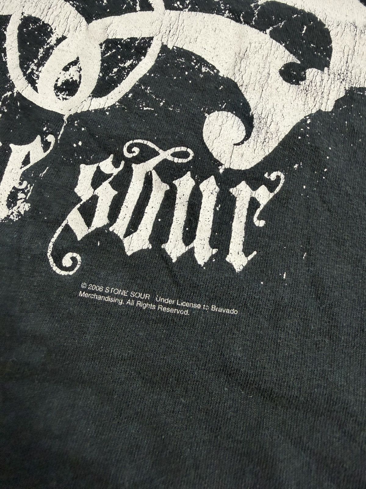Fruit Of The Loom Vintage 2006 Stone Sour Band T-Shirt | Fruit of the Loom Size US M / EU 48-50 / 2 - 5 Thumbnail