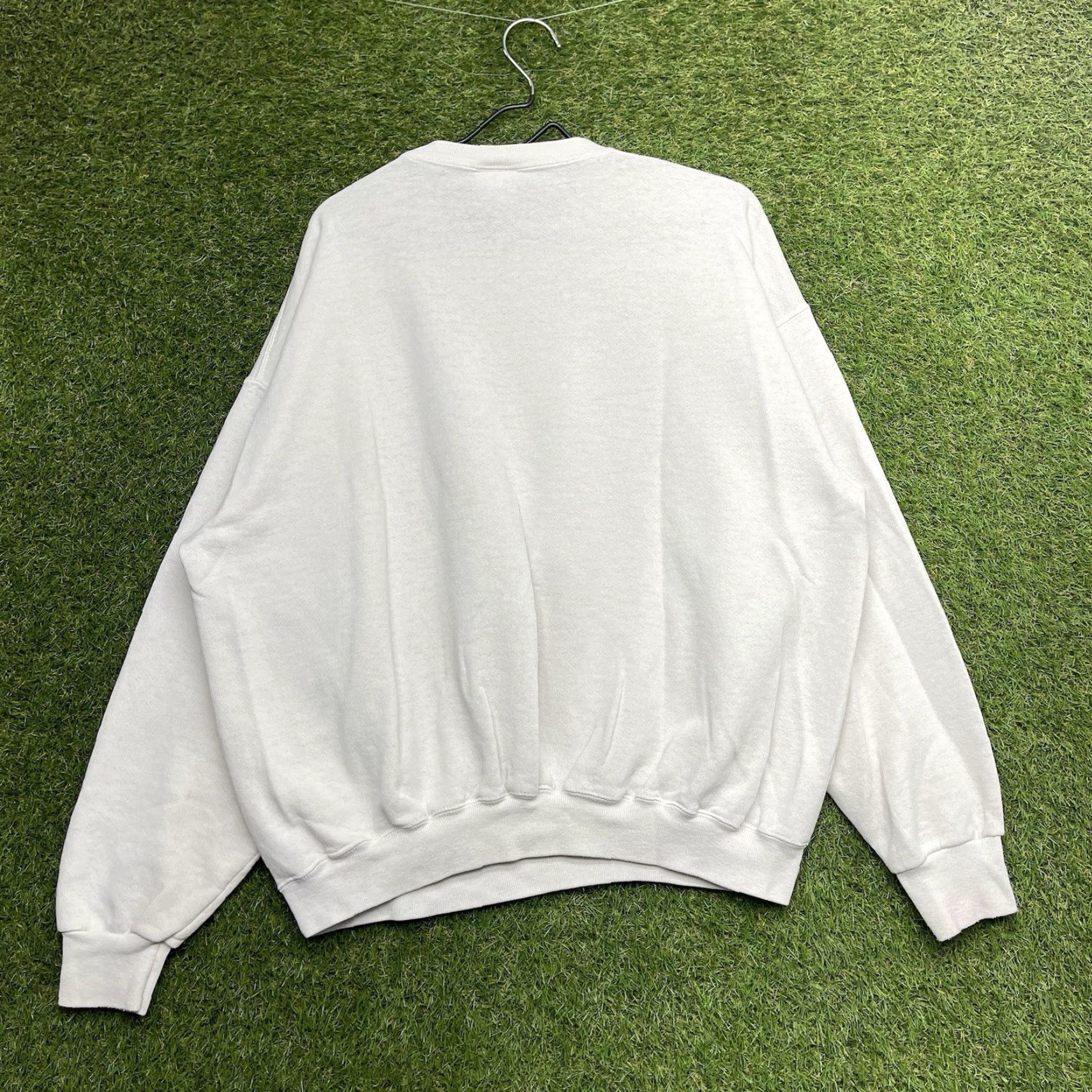 Hard Rock Cafe VINTAGE Hard Rock Cafe Sweatshirt Mens Large Crewneck White Graphic Print 80s 90s Rock N Roll Orlando USA Pullover Usb? Size US L / EU 52-54 / 3 - 2 Thumbnail