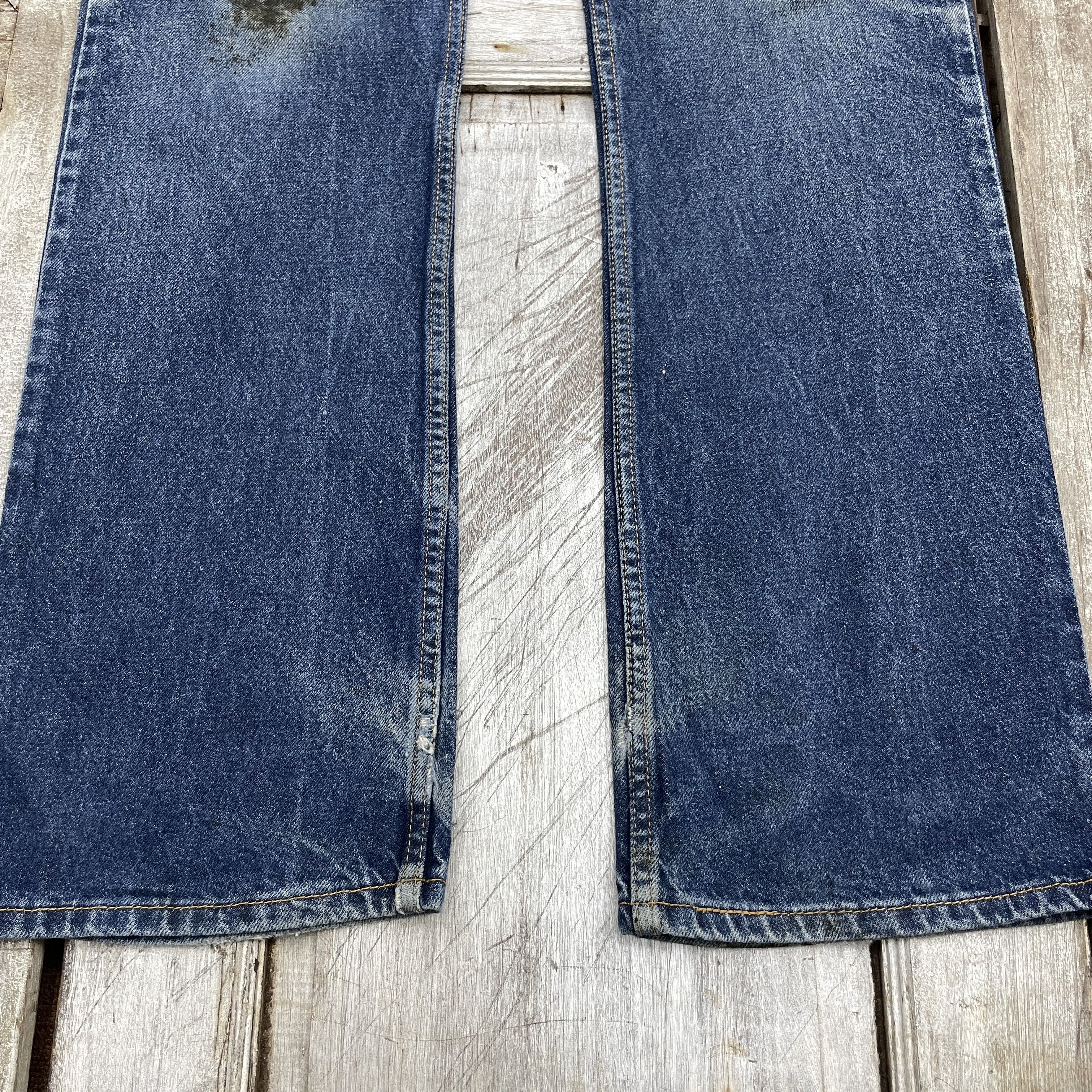 Levi's Vintage Levi's 517 Faded Boot Cut Jeans - WC324 Size US 34 / EU 50 - 4 Thumbnail