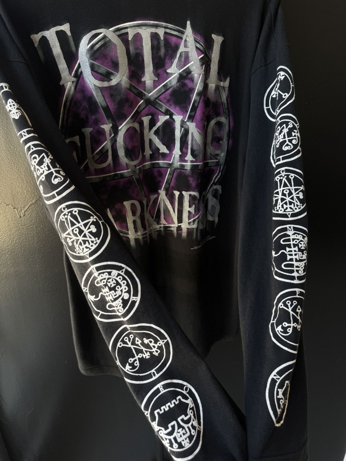 Vintage RARE Vintage Cradle of filth “Total Fucking Darkness” Size US L / EU 52-54 / 3 - 5 Thumbnail